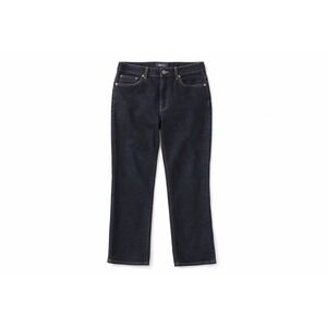 J Jill Denim High Rise Straight leg Jeans Womens 14P Petite Dark Wash Stretch